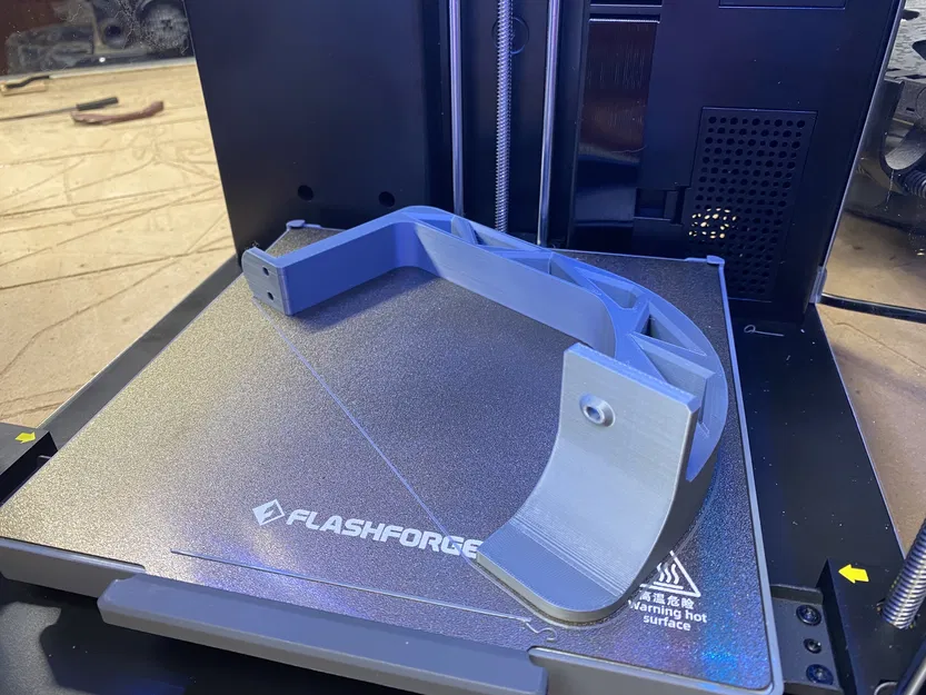 Giá đỡ cuộn dây Flashforge Adventurer 5M (AD5M) Cải tiến, Ống dẫn, Giá đỡ cảm biến đứt sợi + Giá đỡ cuộn dây gắn bên! v1.1 - Image 21