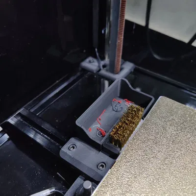 Ống chà đầu phun kèm thùng nhỏ cho Voron 2.4