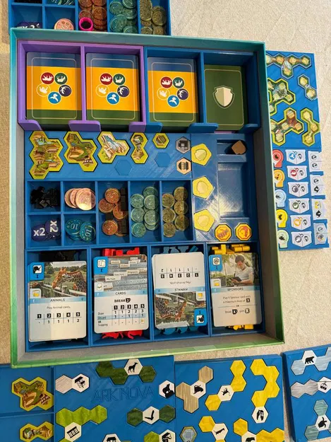 Bộ Insert Ark Nova + Marine Worlds - Image 2