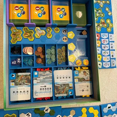 Bộ Insert Ark Nova + Marine Worlds