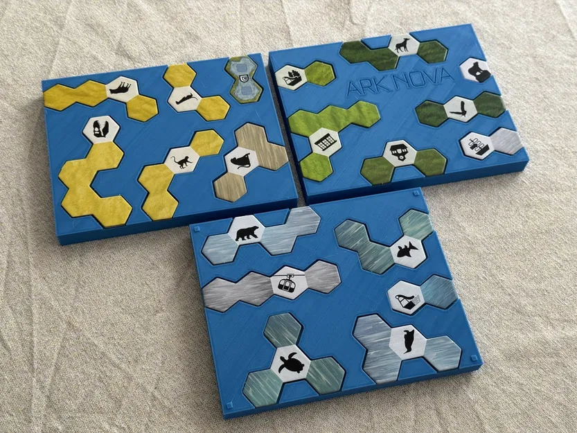 Bộ Insert Ark Nova + Marine Worlds - Image 11