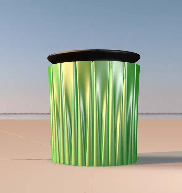 Chậu hoa đẹp cỡ lớn tự tưới - Image 5