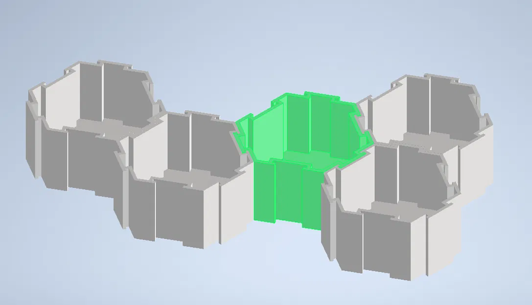 Kệ Tổ Ong Nối Lại Được - Image 2