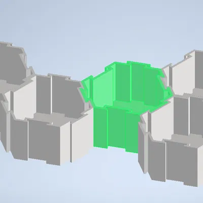 Kệ Tổ Ong Nối Lại Được