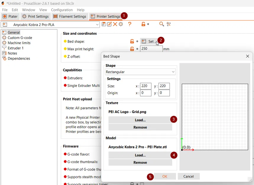 Anycubic Kobra 2 Pro - Mẫu Giường In và Vân Trang Trí - Image 2