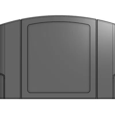 Kệ Treo Tường Chân Cắm Console N64 - Cỡ Lớn