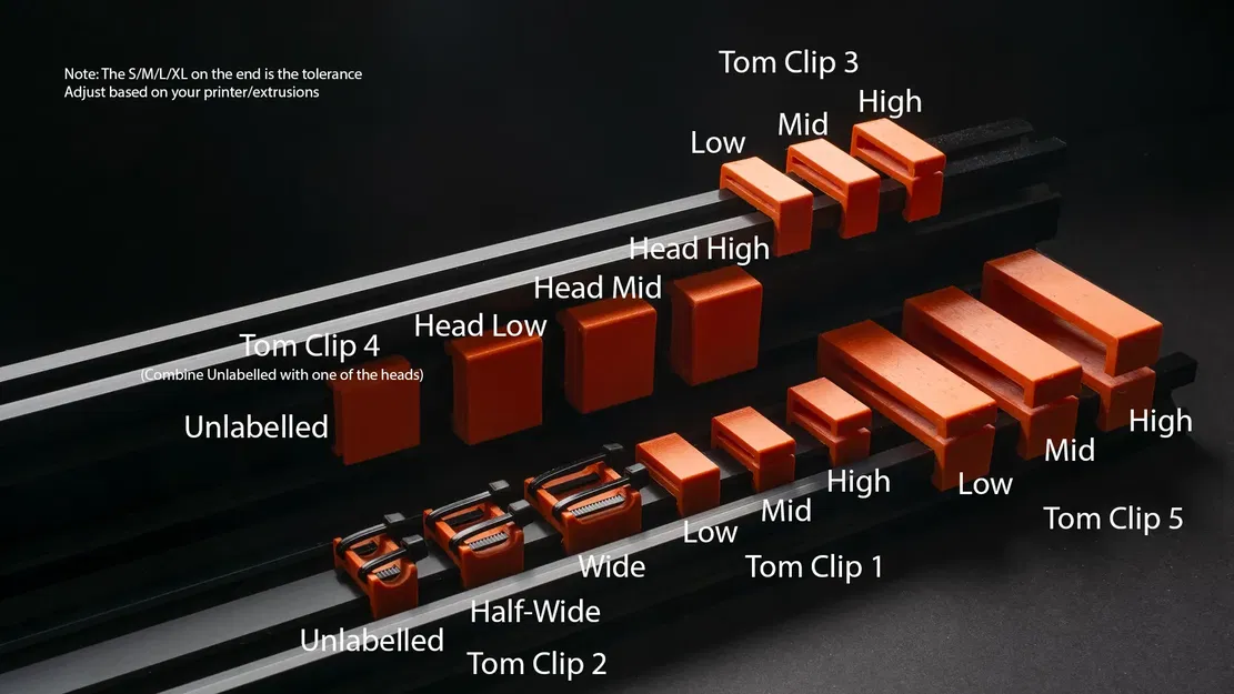 Kẹp Cáp Cho Thanh Nhôm 4040 2040 2020 - Image 2