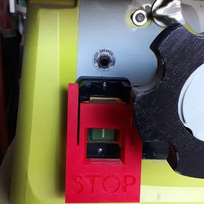 Cần Gạt Tăng Cường Nút Dừng Khẩn Cấp Máy Cưa Tròn