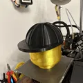 Đầu Lego đội mũ bảo hiểm công trường - Thumbnail 4
