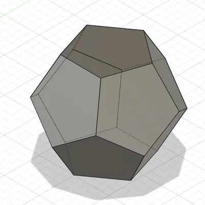 Dodekaeder Dodecahedron