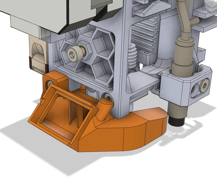Khuôn quạt RHD Khóa cho MK3 Bondtech BMG Mosquito - Image 1