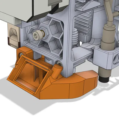 Khuôn quạt RHD Khóa cho MK3 Bondtech BMG Mosquito