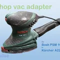 Bộ chuyển đổi máy hút bụi: Bosh PSM 160 A sang Kärcher A2204 - Thumbnail 1