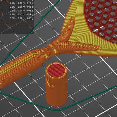 Vợt Ruồi - In 3D