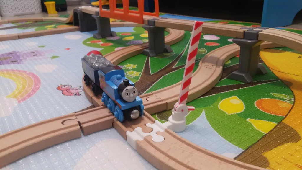 Thanh Chắn Tàu Gỗ Tương Thích Bộ IKEA - Image 3