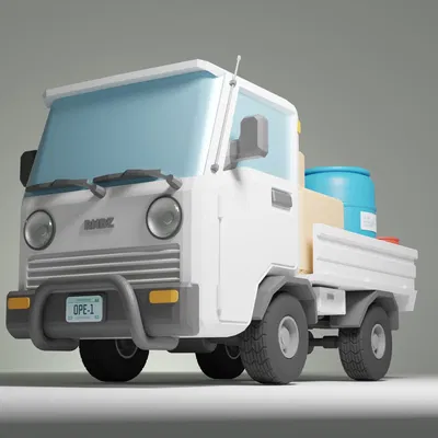 Xe tải Suzuki Carry Kei 3D