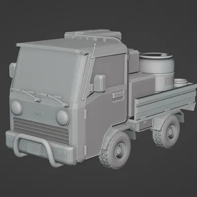 Xe tải Suzuki Carry Kei 3D