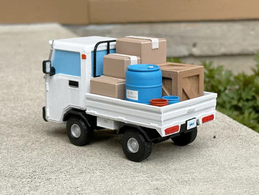 Xe tải Suzuki Carry Kei 3D - Image 4