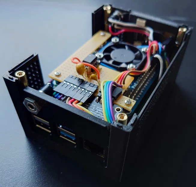 Vỏ Raspberry Pi 4B POE Màn hình cảm ứng - Image 10