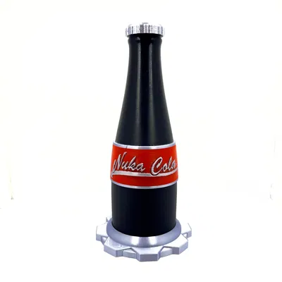 Chai Nuka Cola Fallout Bản Gốc Có Đế Trưng Bày