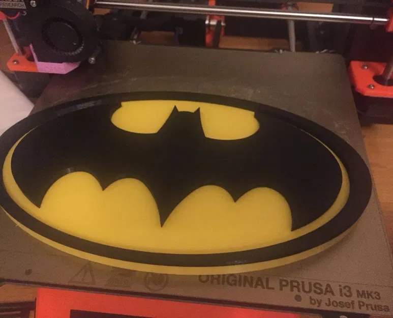 Logo Batman có đế treo tường - Image 2