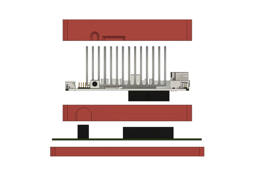 Nắp trên cho Vỏ Atomic Pi với Baby Breakout - Image 2