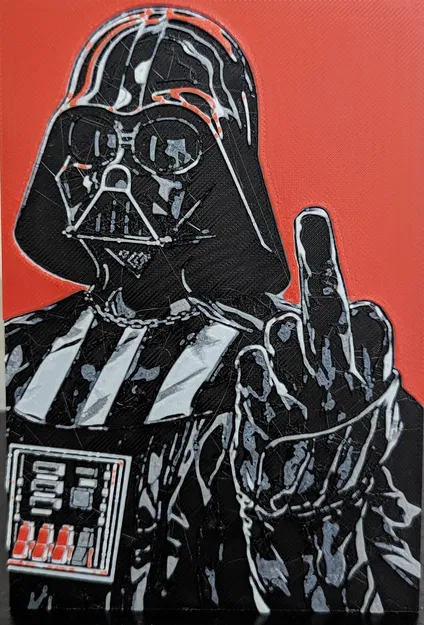 Darth Flip Off - Darth Vader Chìa Ngón Giữa - Image 1