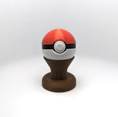 Chân đế đơn giản cho móc khóa Pokeball Air Tag