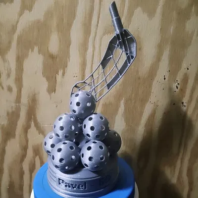 Cúp Bóng sàn có nhãn