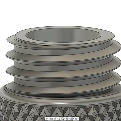 Hộp Vặn Vít Vành Răng - Container Ren Vặn