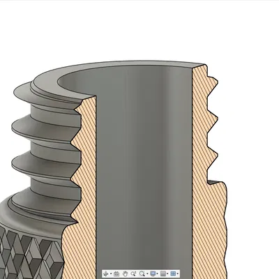 Hộp Vặn Vít Vành Răng - Container Ren Vặn