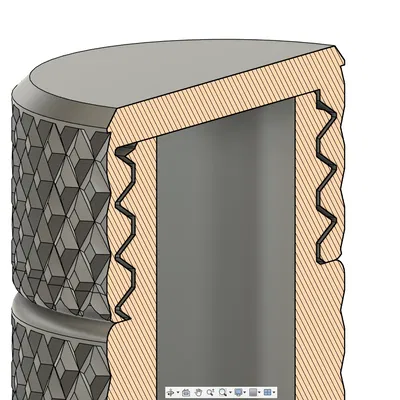 Hộp Vặn Vít Vành Răng - Container Ren Vặn