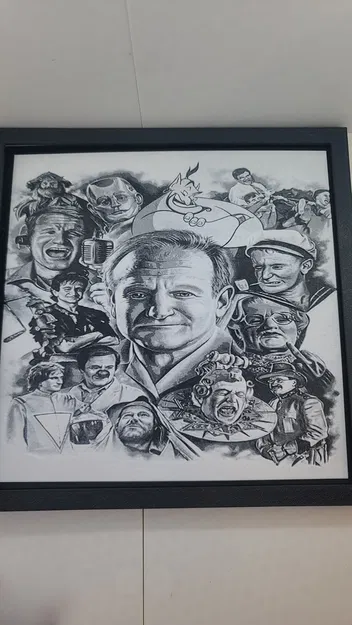 Tranh Robin Williams Hueforge - Image 1