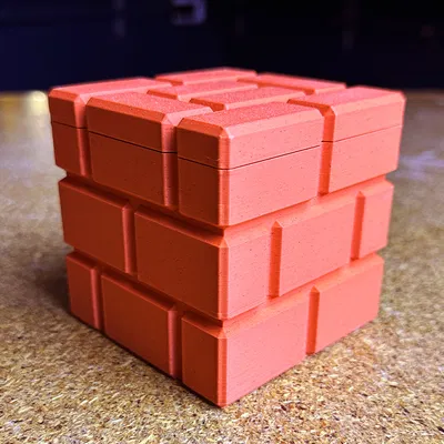 Hộp Gạch Mario Nắp Hít Nam Châm