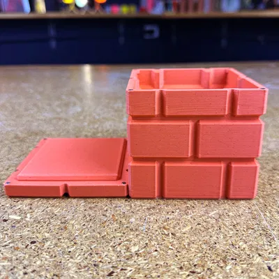 Hộp Gạch Mario Nắp Hít Nam Châm