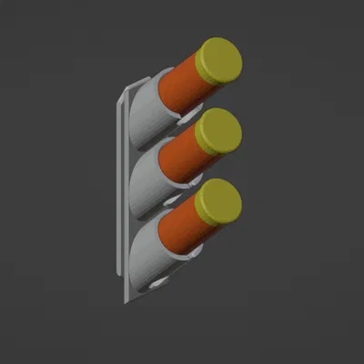 Giá đỡ đạn 12 gauge 3 viên, gắn MOLLE