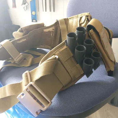 Giá đỡ đạn 12 gauge 3 viên, gắn MOLLE