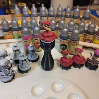 Tay Cầm Sơn Tượng Nhỏ Có Đế Nam Châm Thay Thế