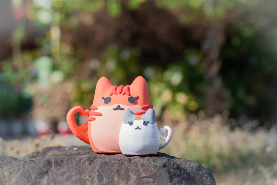 Mèo Mẹ & Mèo Con - Mẫu Cho Ngày Của Mẹ - Image 2