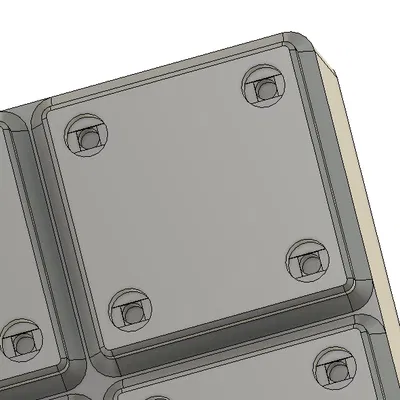 Hộp Gridfinity Tham số làm bằng Fusion360