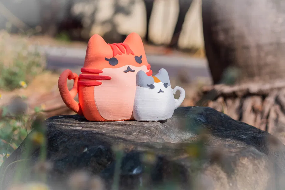 Mèo Mẹ & Mèo Con - Mẫu Cho Ngày Của Mẹ - Image 7