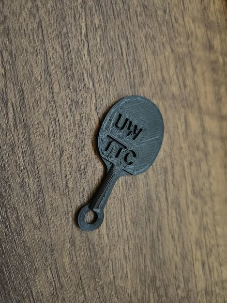 Móc Khóa Mở Giỏ Hàng Hình Vợt Bóng Bàn - Image 2