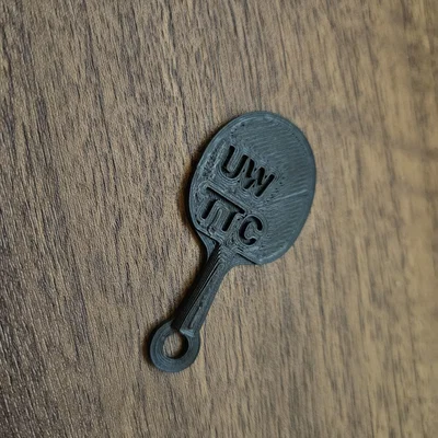 Móc Khóa Mở Giỏ Hàng Hình Vợt Bóng Bàn