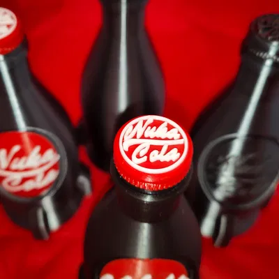 Mô hình Chai Nuka Cola Giả Lập