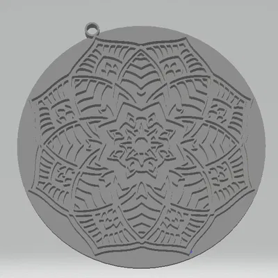 Mándala 2D/3D MOD 4