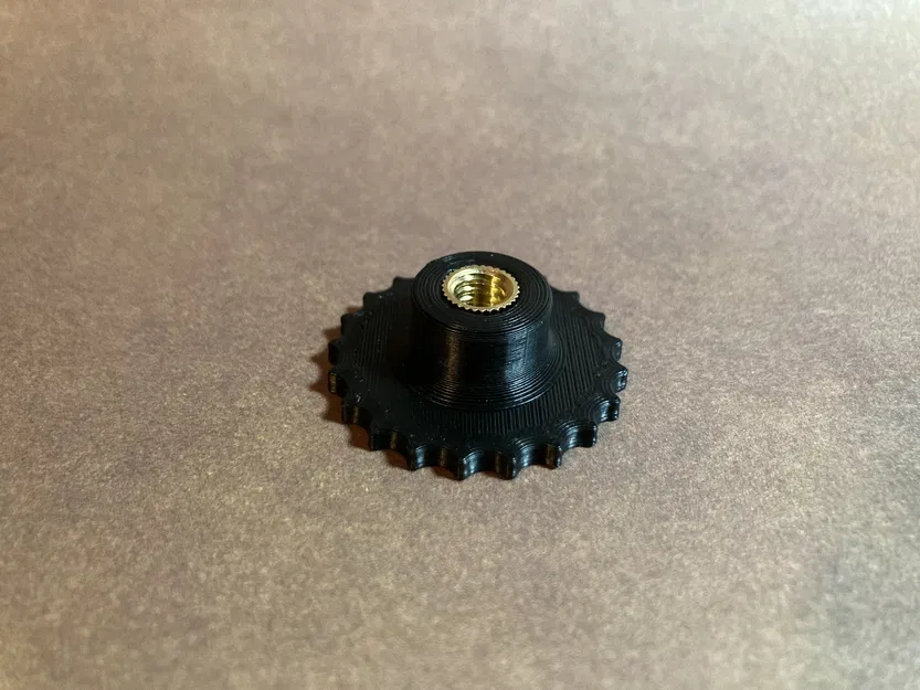 Nút Vặn Cho Insert Ren Nhiệt 1/4-20 - Image 1