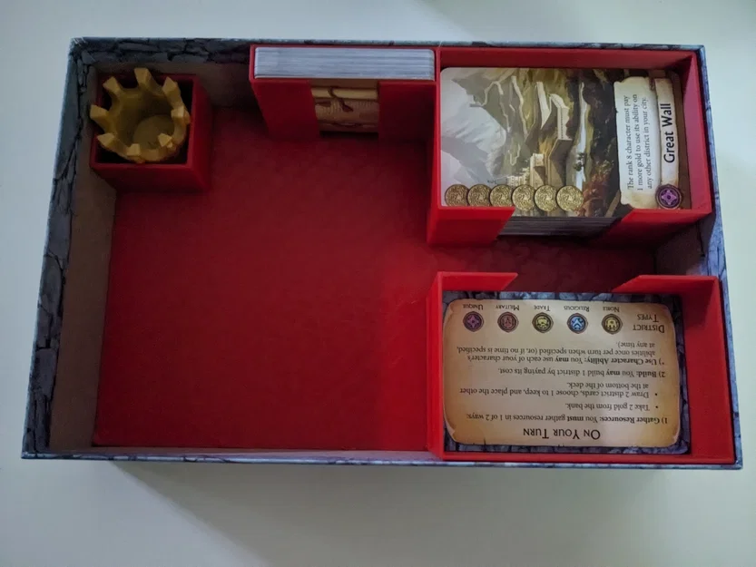 Bản mẫu insert game board Citadels 2021 edition - Image 1