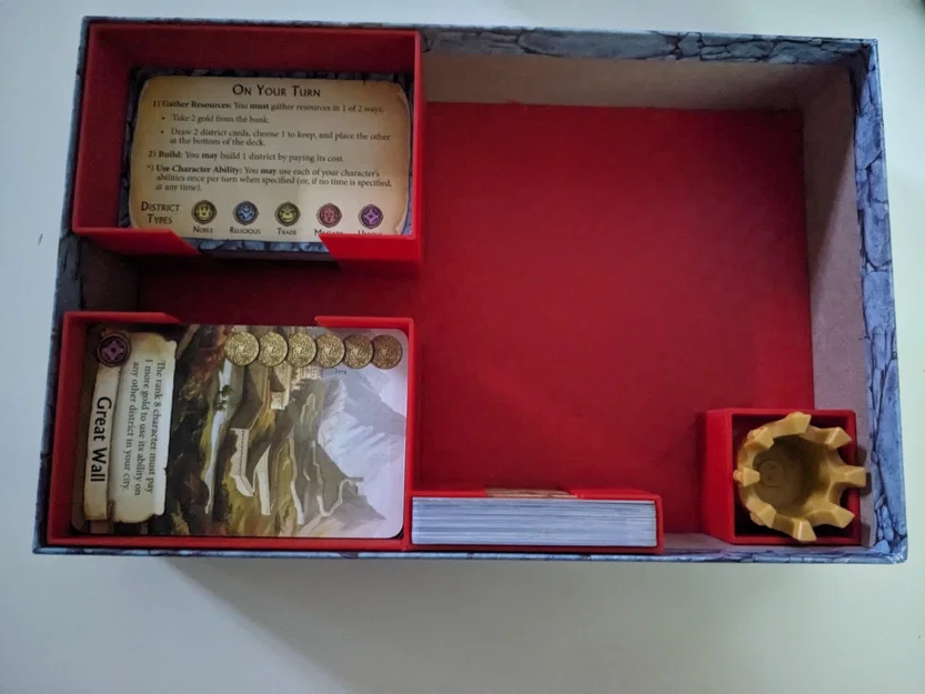 Bản mẫu insert game board Citadels 2021 edition - Image 2