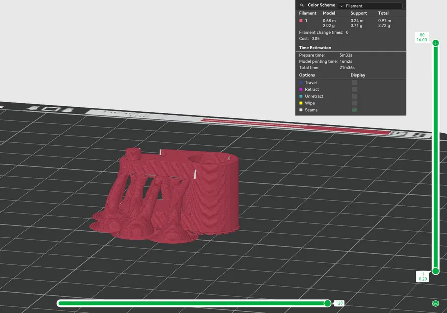 Connector chuỗi kéo nam cho giá đỡ đầu nóng của SKFactory - Image 2