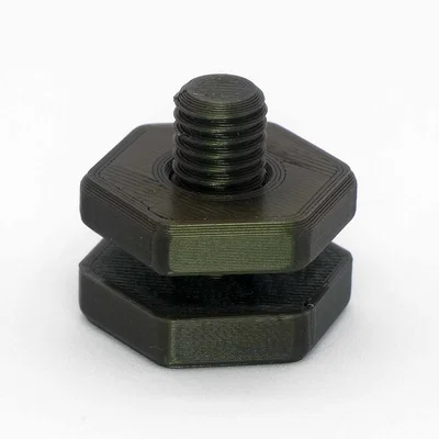 Ren bulong và đai ốc M10, kèm file F360 và kinh nghiệm